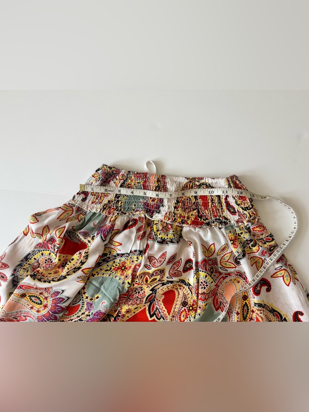 True Destinations Beach Palazzo Pants, Paisley w/Seashells, Women’s Size Small - Picture 6 of 12